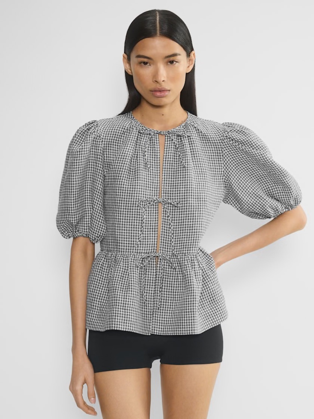 Aritzia Violette Linen Blouse
